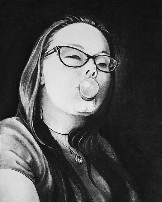 Sarah Bubble Drawing